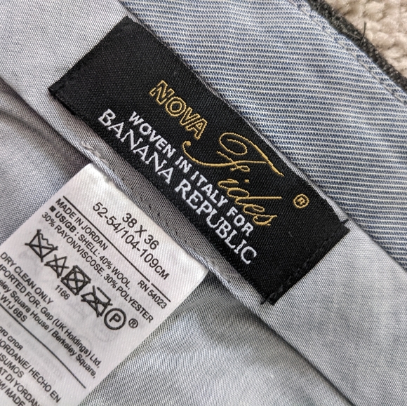 Banana Republic NOVA Fides Emerson Straight Fit Pant NWT - Picture 6 of 8